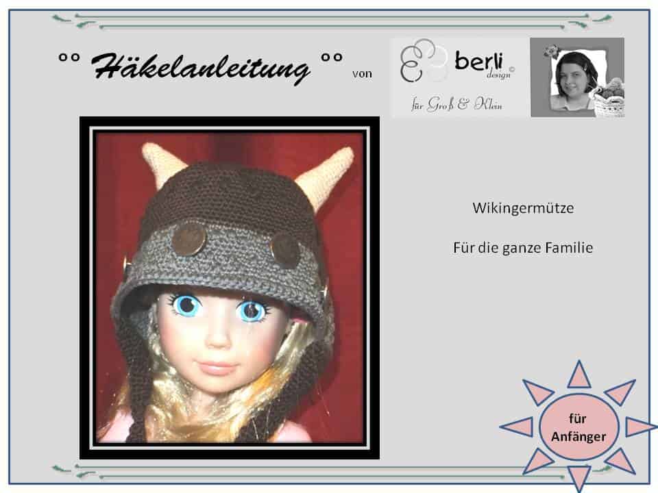 Mützen …… Häkelanleitungen …. von berli design