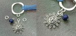 Veloursband Armband mit Anhängerchen