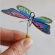 Regenbogen-Schmetterlings-Fascinator