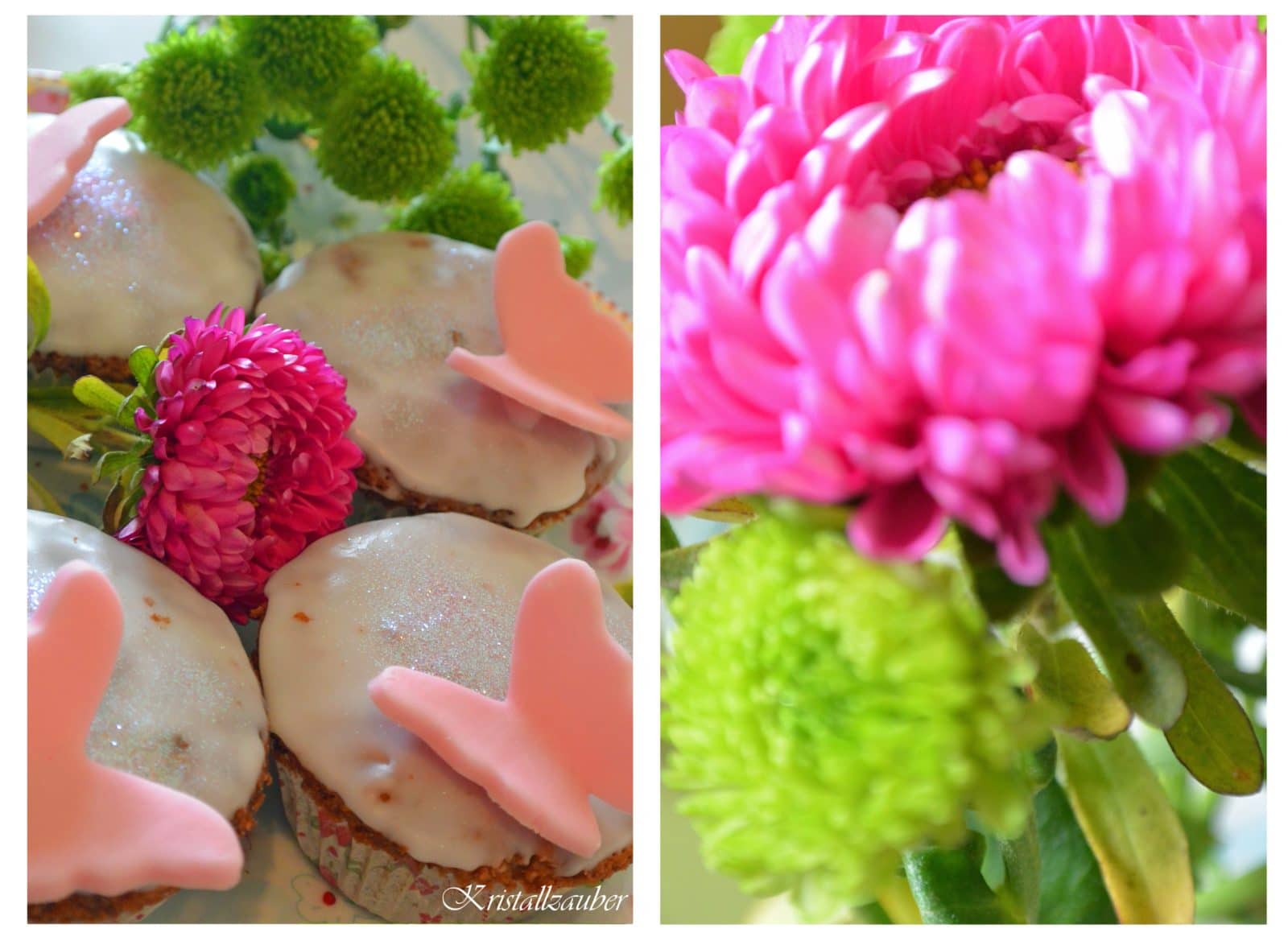 {Rezept} Leckere Schmetterling – Glitzer – Muffins
