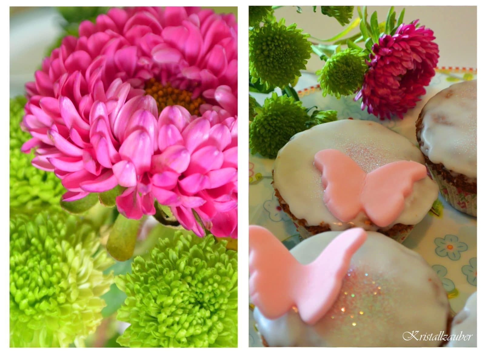 {Rezept} Leckere Schmetterling – Glitzer – Muffins