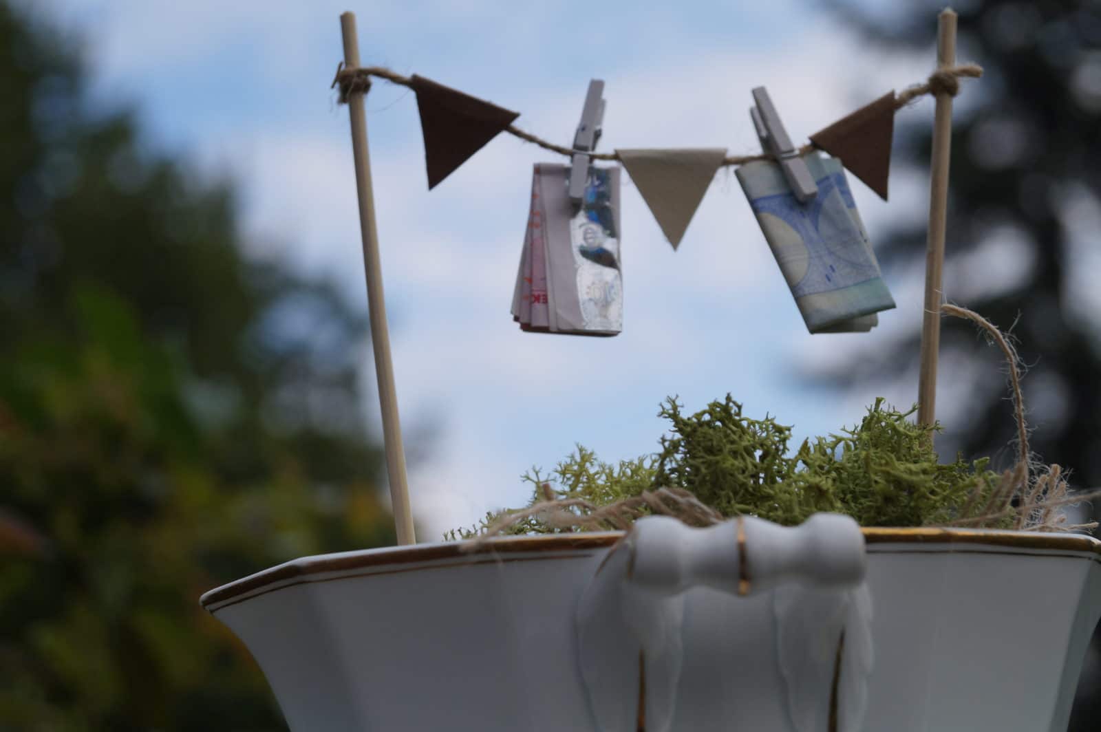 ALLES FLIESST! DIY-GELDGESCHENKE FÜR HOCHZEITEN