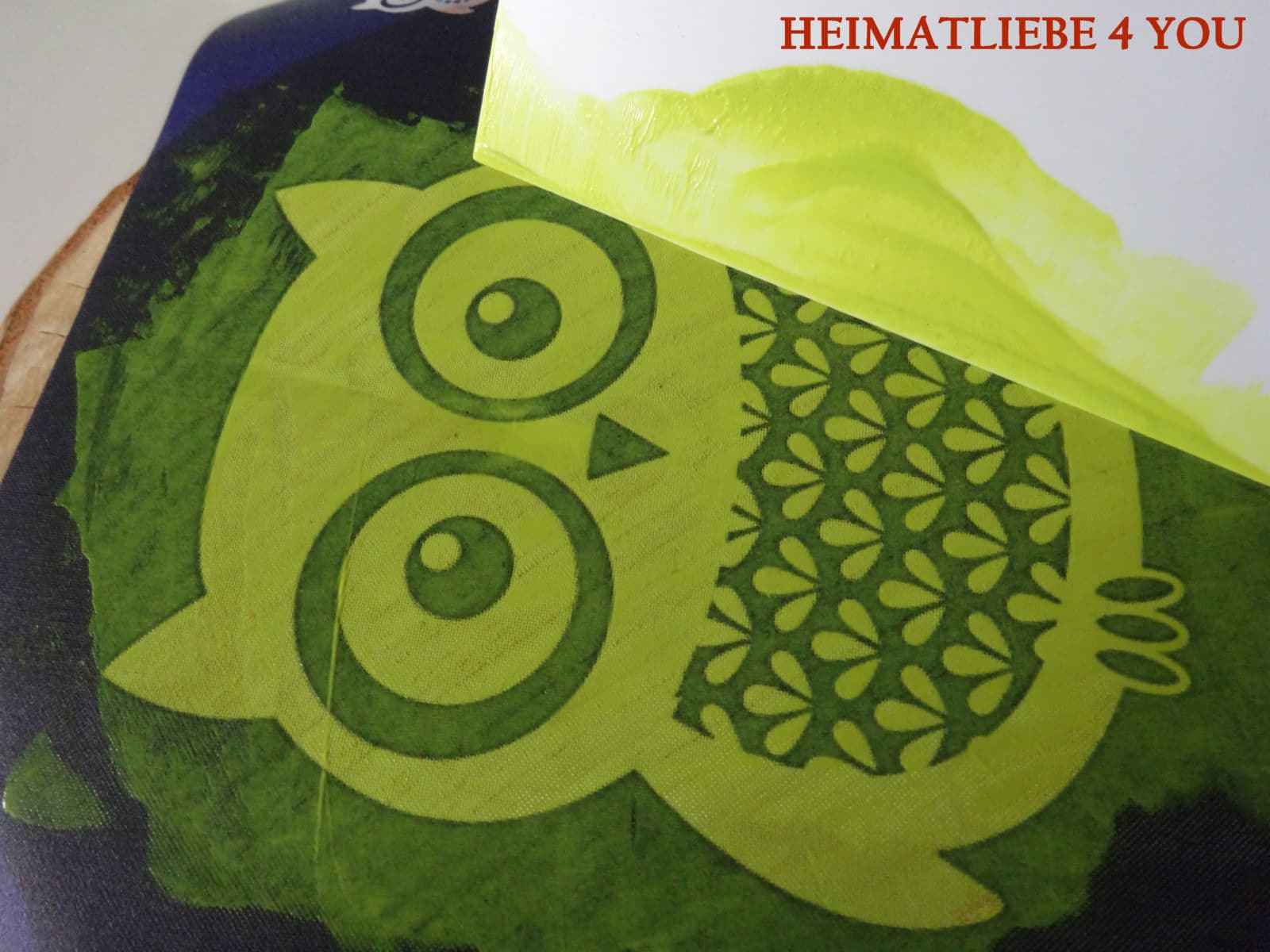 Süßer Eulen-Print