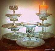 Etagere zum Kaffeeklatsch