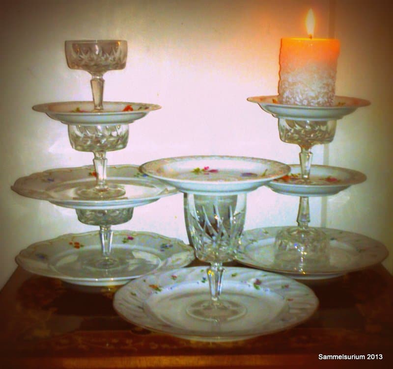 Etagere zum Kaffeeklatsch