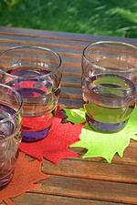 Herbstliche Blätter Untersetzer