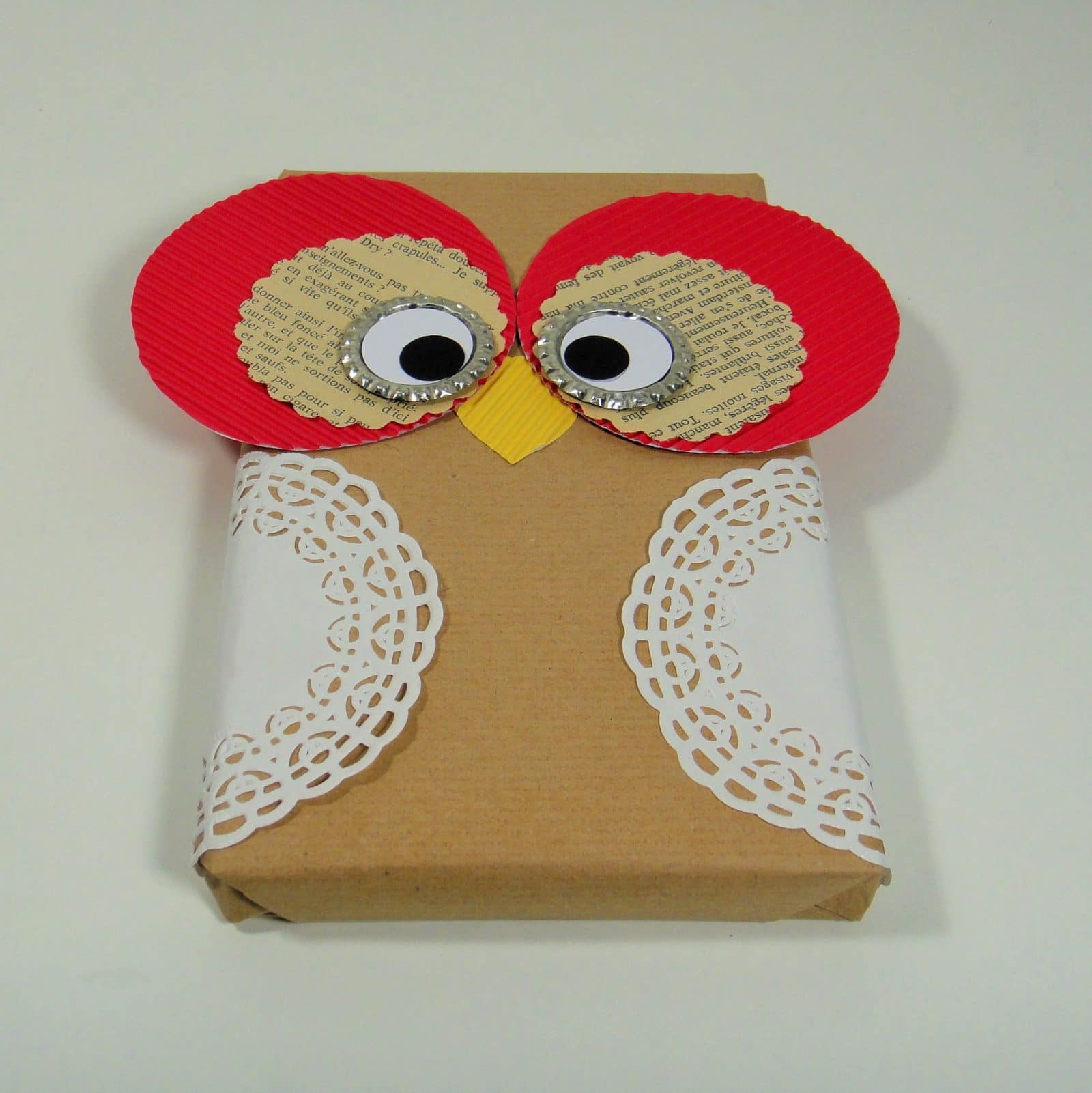 Eulen-Geschenk-Verpackung