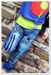 Jeanshose mit Loch – Freestyle flicken