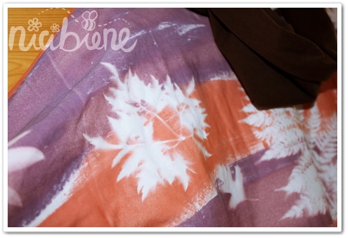 Stoffspielereien mit Inkodye-Emulsion