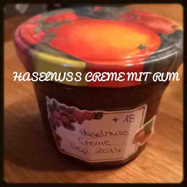 DIY Haselnuss Creme