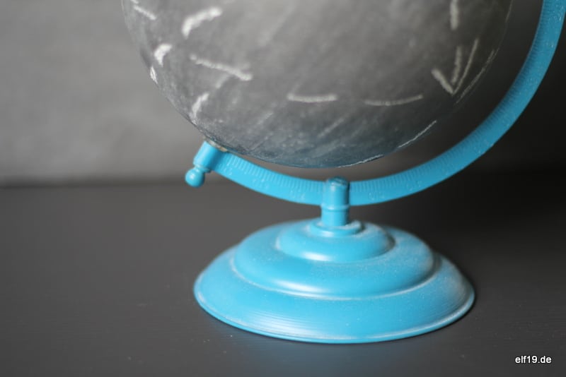 DIY: Chalkboard Globe