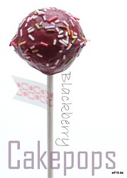 Blackberry Cake Pops