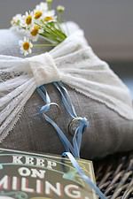 DIY Vintage Ringkissen