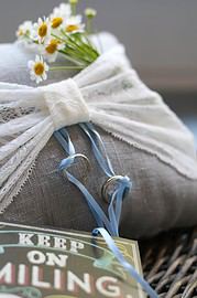 DIY Vintage Ringkissen