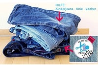 Jeans Löcher - Kinderjeans flicken