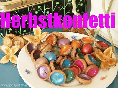 bunte Herbstdeko