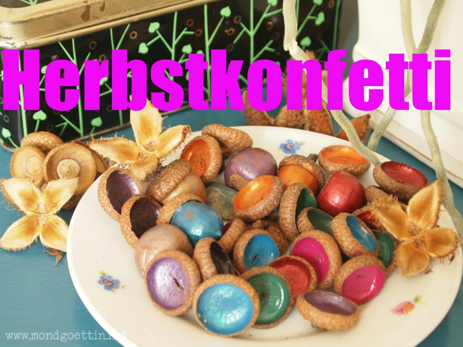 bunte Herbstdeko