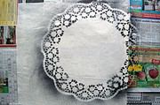 DIY: Stoffbeutel mit Tortenspitze!