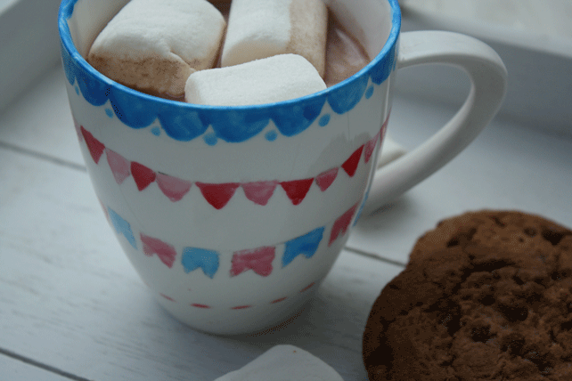 Tasse anmalen