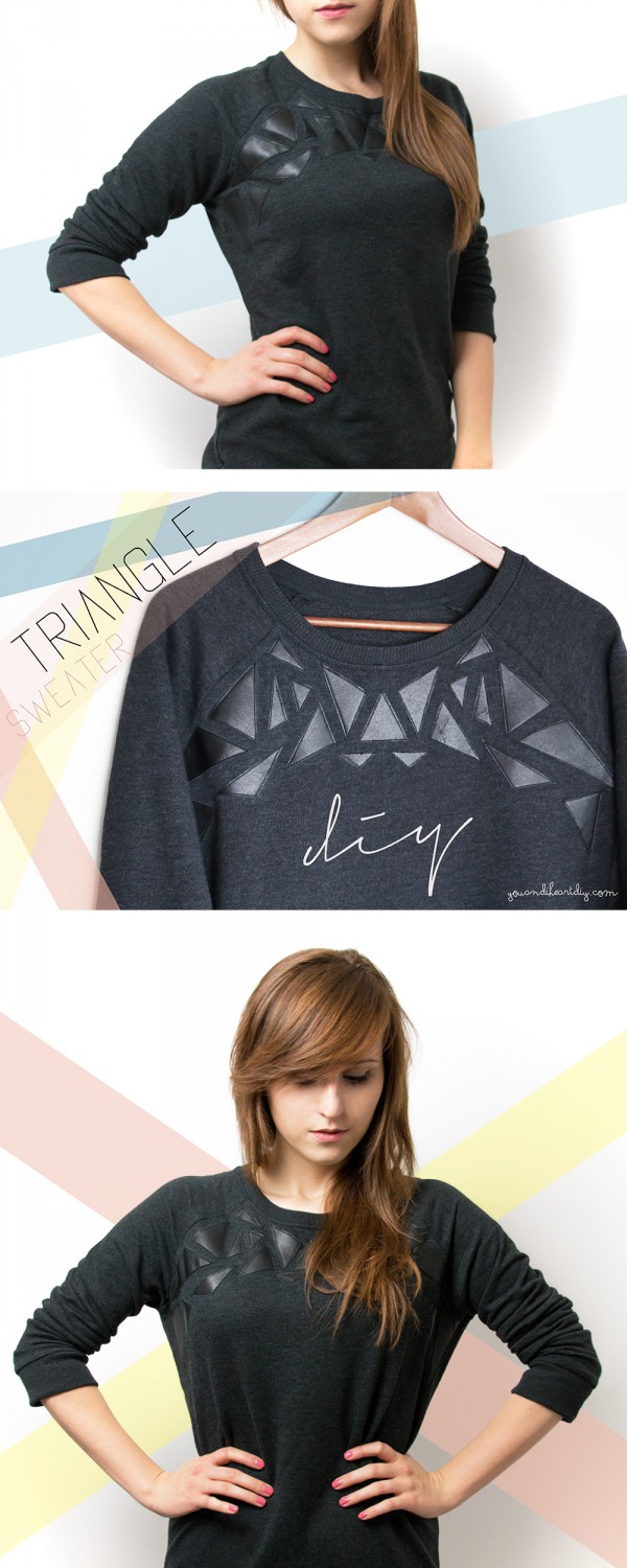 DIY Triangle Sweater - Videoanleitung