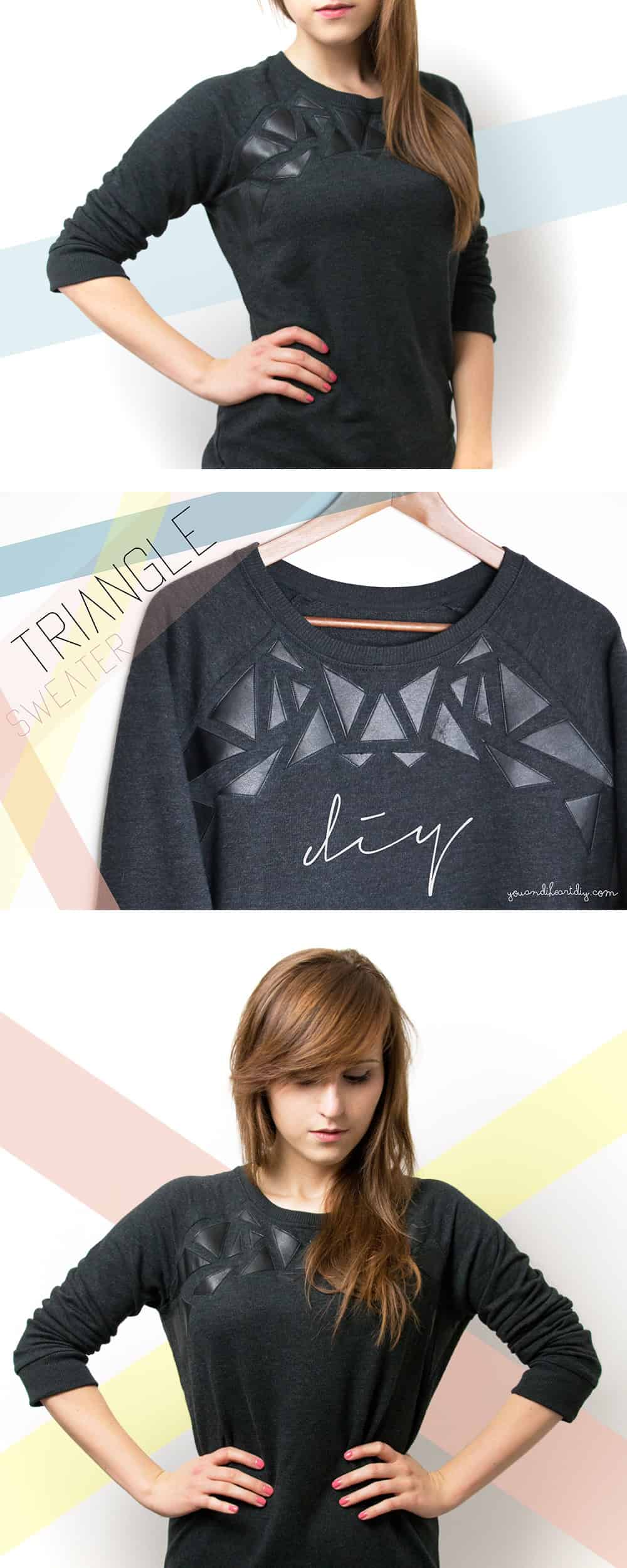 DIY Triangle Sweater – Videoanleitung