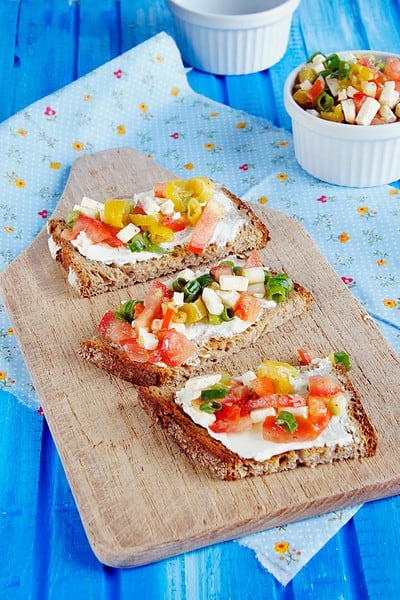 Leckere Brotzeit-Schnitten