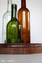 Upcycling aus alten Weinflaschen