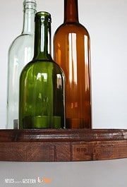 Upcycling aus alten Weinflaschen