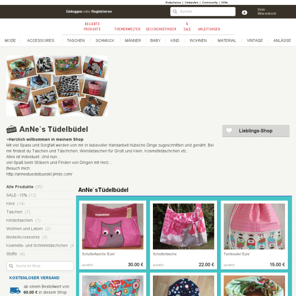 AnNe’s Tuedelbuedel – Handgemachtes & Einzigartiges