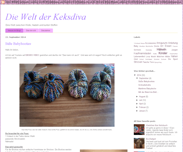 Die Welt der Keksdiva