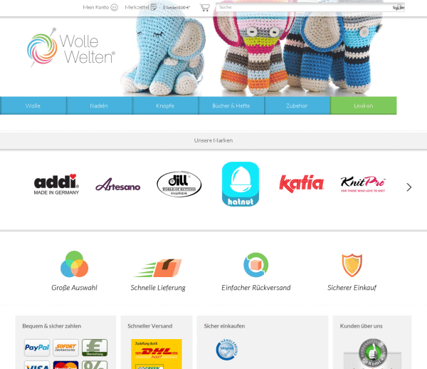 WolleWelten.de Onlineshop WolleWelten.de Onlineshop