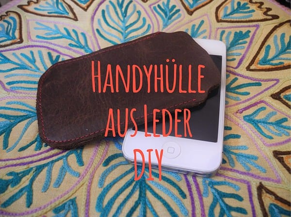 iPhone-Hülle aus Leder nähen