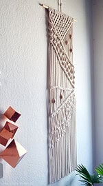 DIY Makrame Wandbehänge