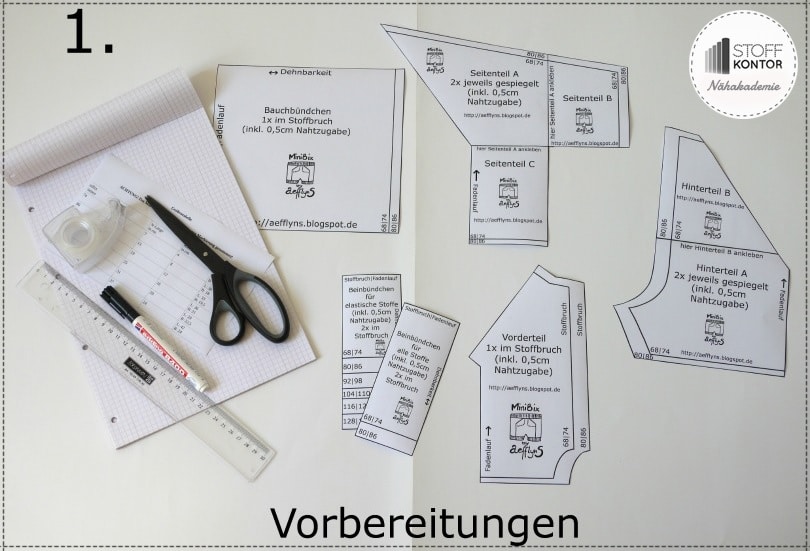 Der Mix macht’s: DIY-Hose aus verschiedenen Stoffen