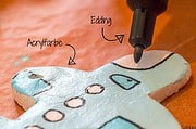 Kinderanhänger aus Fimo