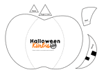 „Strahlender“ Halloween Kürbis