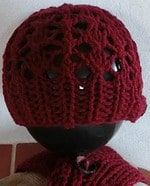 Lace-Mütze und Schal