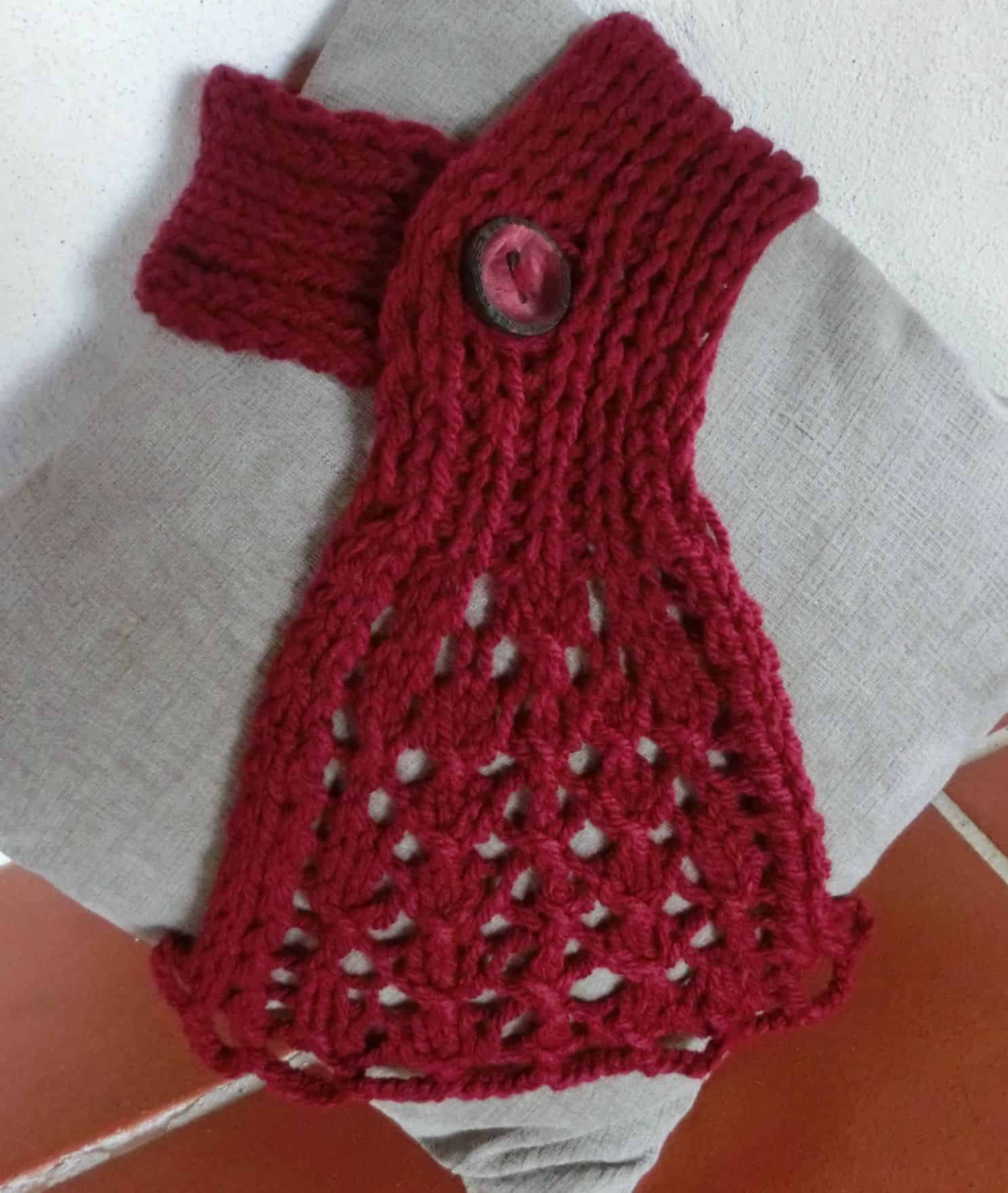 Lace-Mütze und Schal