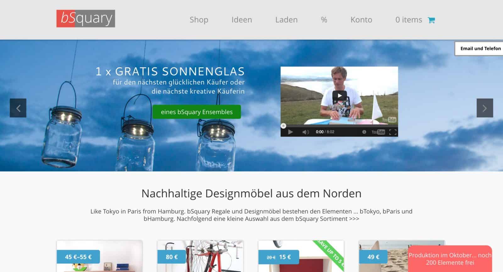 bSquary – Designmöbel und modulare Regale