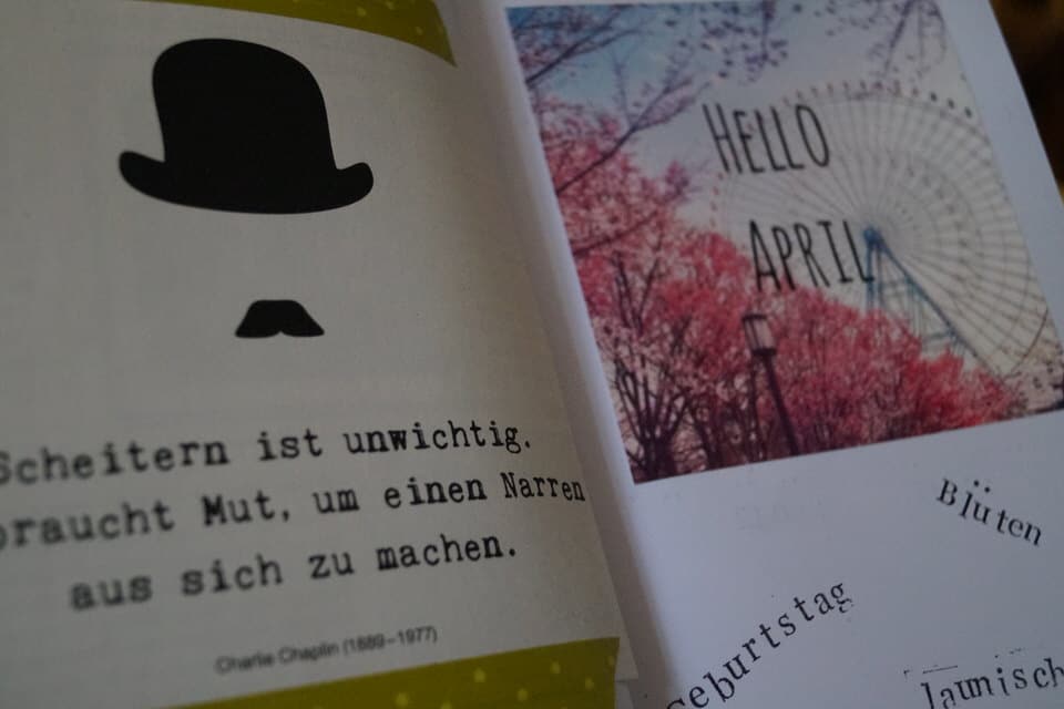 DIY: KALENDER SELBST GESTALTEN, denn “2015 wird ein spannendes Jahr – Ich kann es fühlen ;-).”