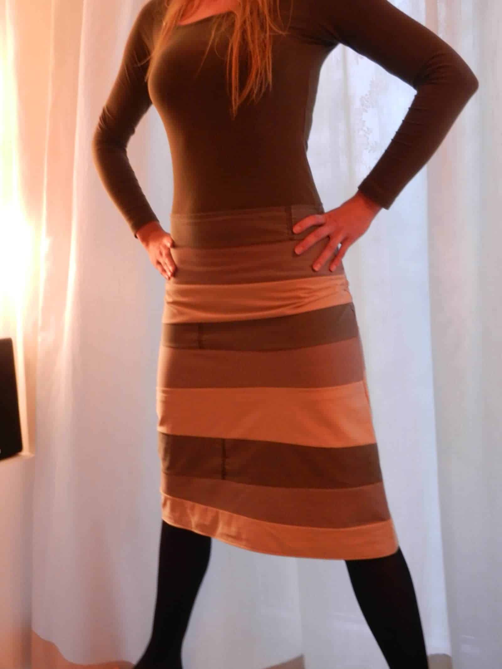 Upcycling Rock aus Opas Cargohosen „Rockoho“