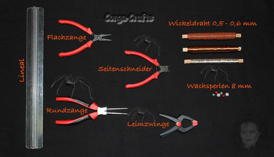 DIY – Schnelle Draht-Perlen-Spinne basteln