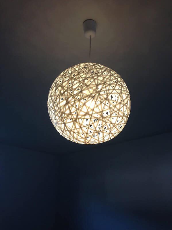 Designerlampe selbst gemacht