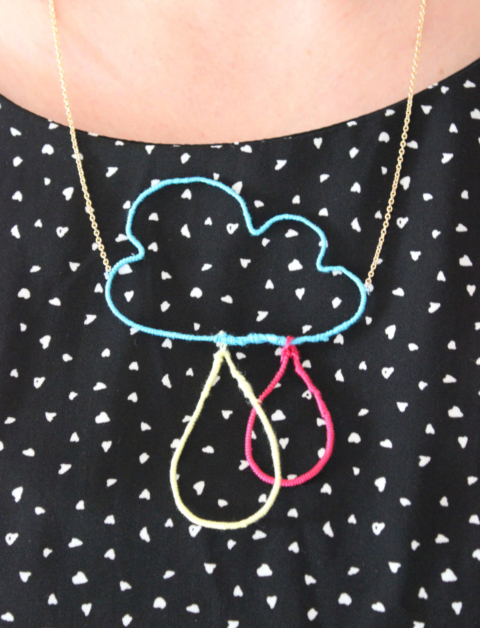 Halskette „let it rain“