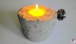 Herbstliche Lichter aus Beton