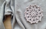 Luxusflicken: Häkelpatches für (alte) T-Shirts