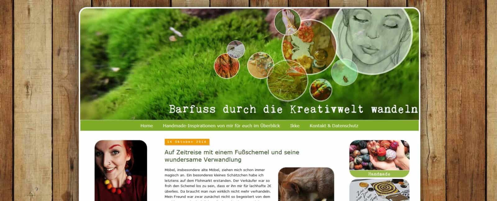 Moosteppich – Barfuß durch die Kreativwelt wandeln