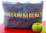 Erst Jeans, dann Tasche!