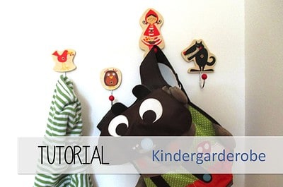 Garderobe aus Puzzleteilen