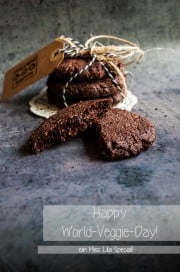 Superschokoladige Schokocookies ohne Muh!
